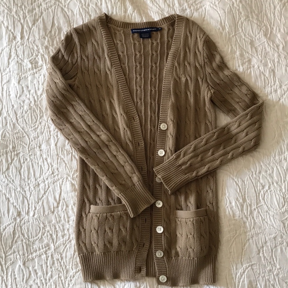 Ralph Lauren Sport Tan Sweater